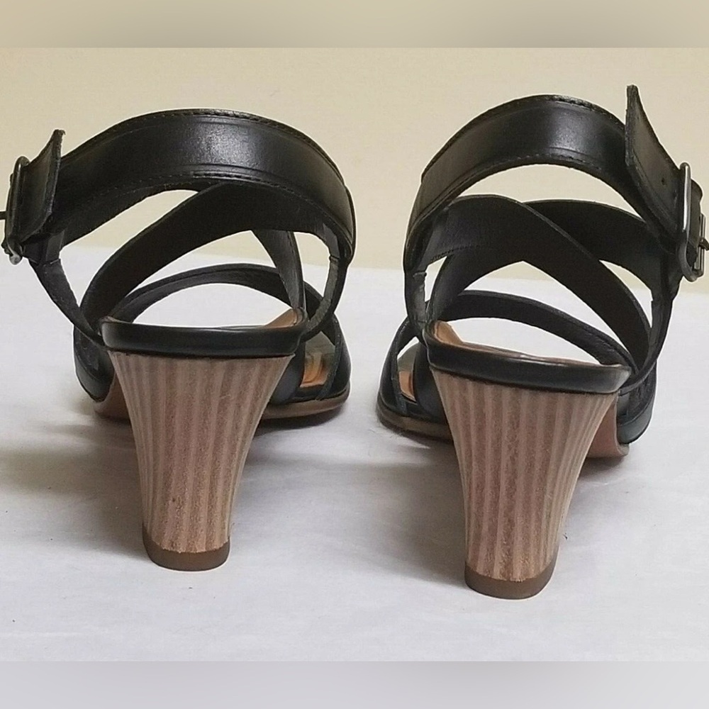 Paul Green designer black sandals, size (US 6) - Picture 3 of 4